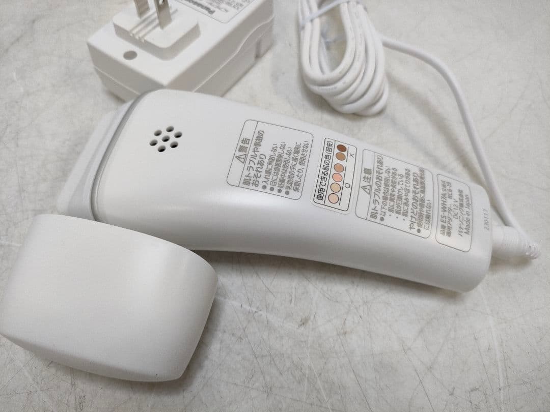 美品☆Panasonic スムースエピ ES-WH7A-W