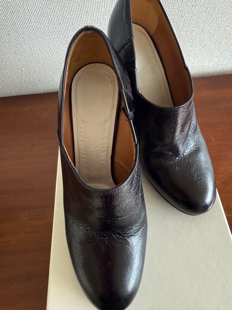 マルジェラ 37 ブーティ 黒 ブラック