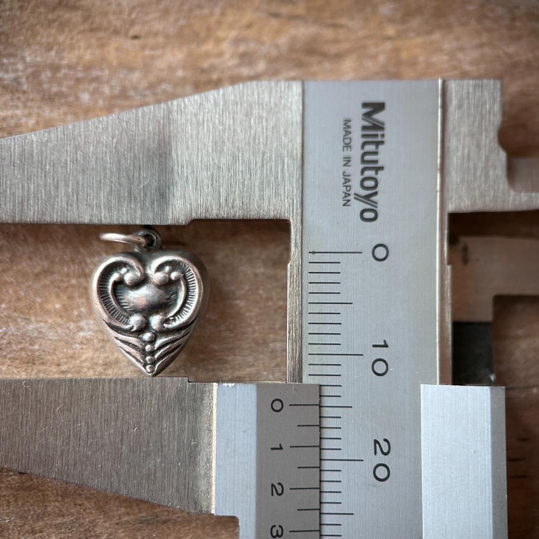 スウィートハートジュエリー　40s WW2　シルバー　SWIRL 渦巻き