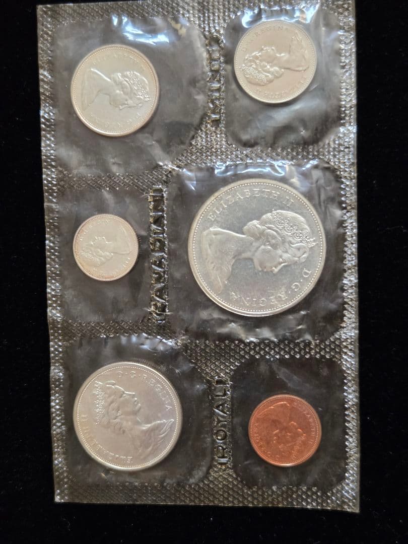 (プルーフライク) カナダ連邦　セット　1965