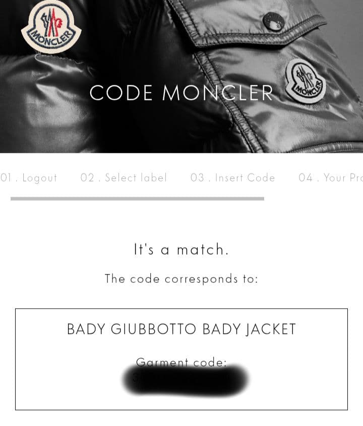 MONCLER モンクレール　BADY バディ　ダウンジャケット　ブラック