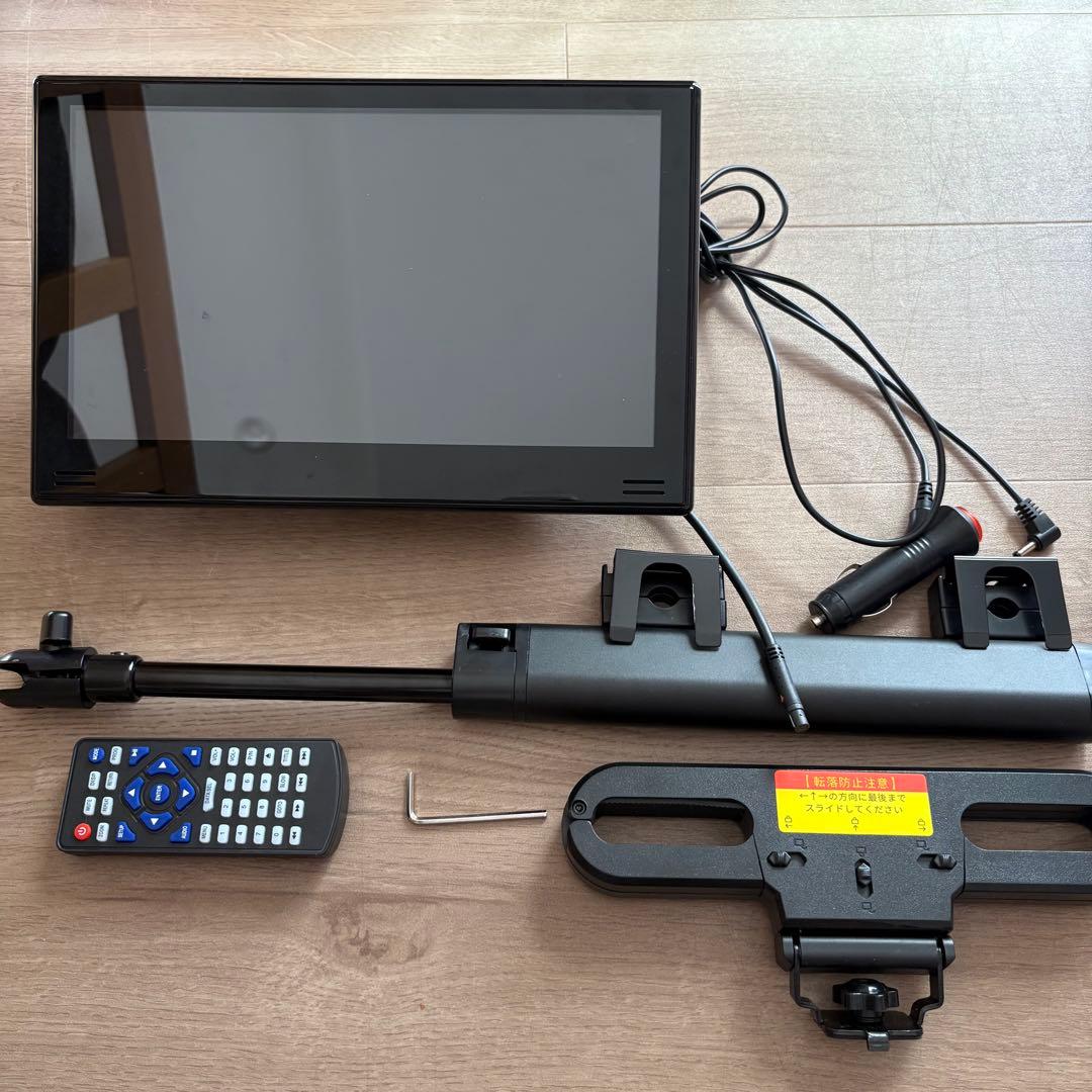 【てつお】ヘッドレスト後席モニター センター ブラケット 11.6インチ