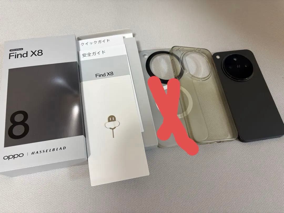 【国内版】oppo Find X8 スペースブラック 512G/16G 本体