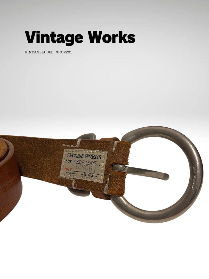 Vintage Works ヴィンテージワークス　ダブルリングベルト