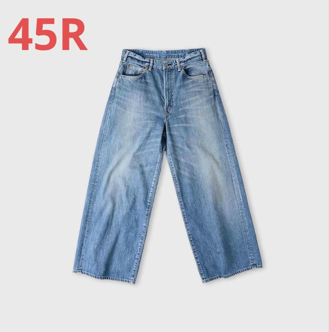 45R ライ麦デニムのバチ比女 淡 28インチ
