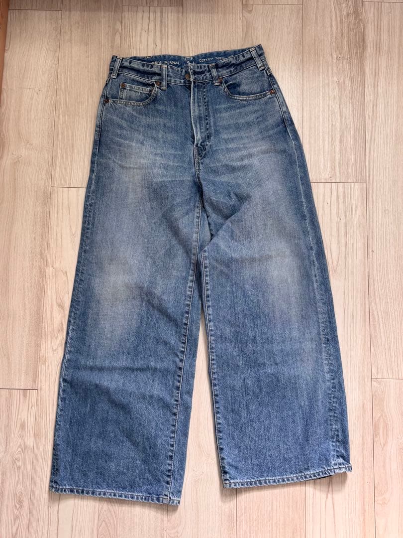 45R ライ麦デニムのバチ比女 淡 28インチ