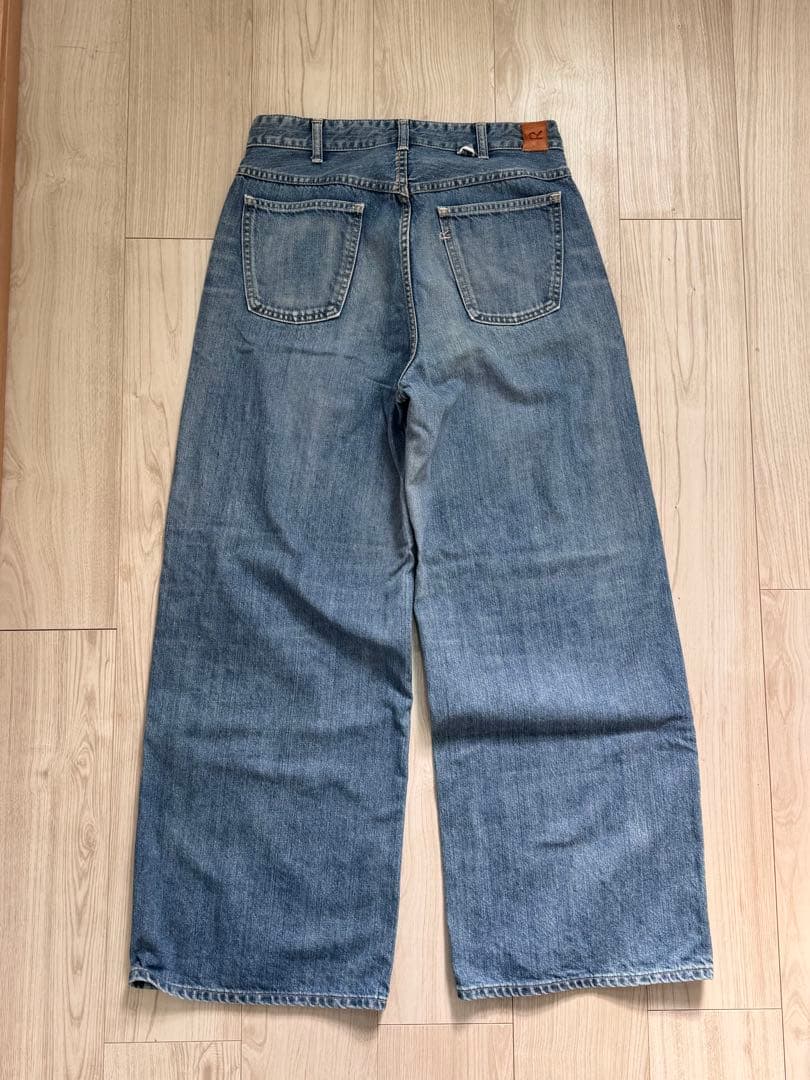 45R ライ麦デニムのバチ比女 淡 28インチ