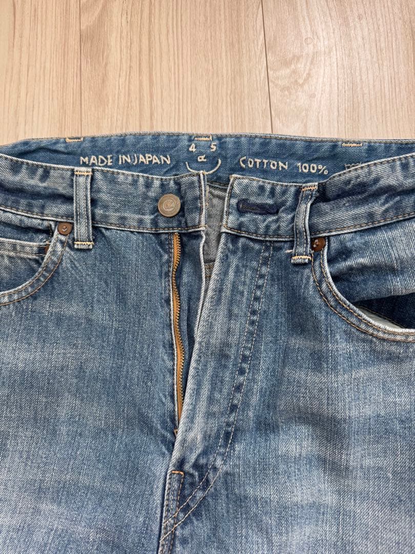 45R ライ麦デニムのバチ比女 淡 28インチ