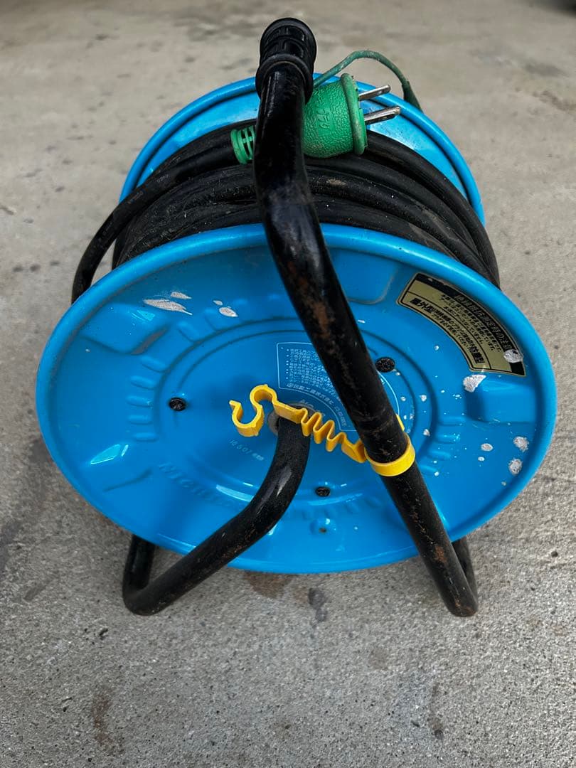 電工ドラム　コードリール　タイコ　延長コード　サンプル写真