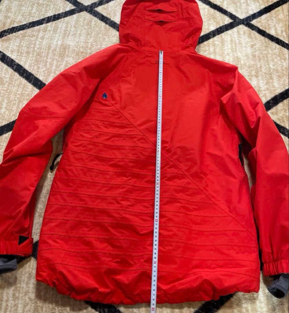 ボルコム volcom ゴアテックス　goretex ウェア　スノーボード　赤系
