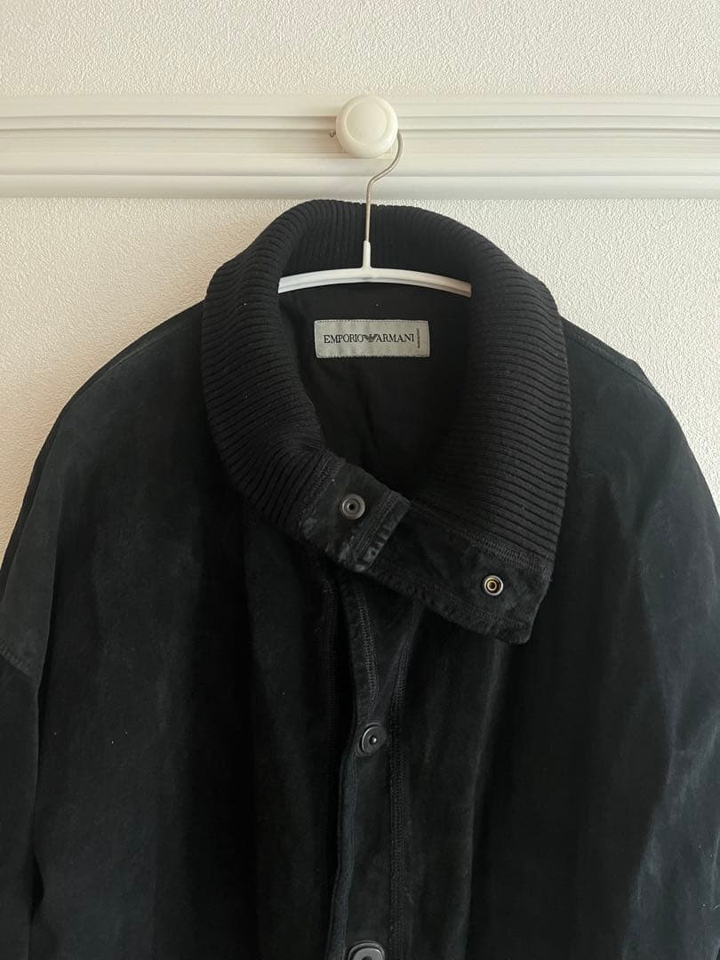 90s〜00s emporio armani バルスタリーノスタイル　レザー