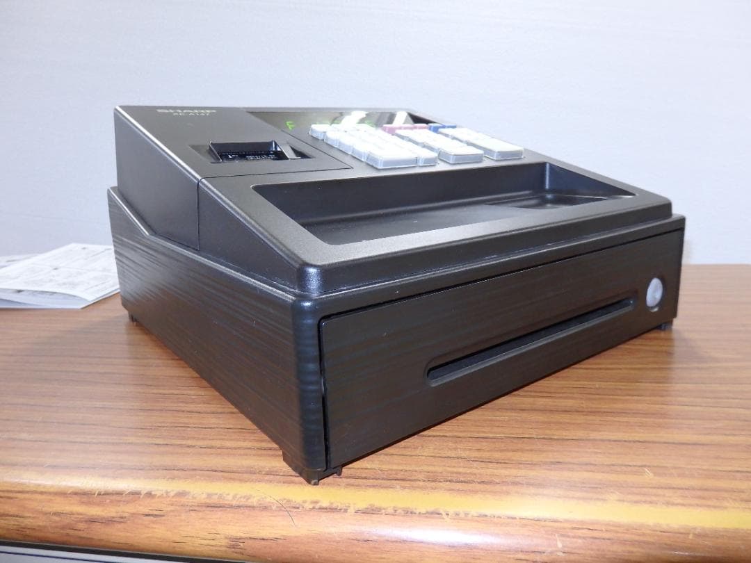 5110 人気の黒 SHARP XE-A147 インボイス レジスター