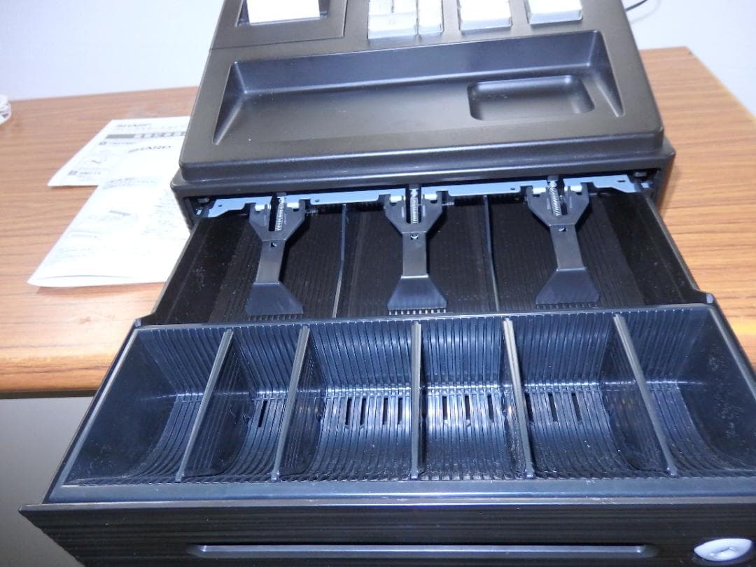 5110 人気の黒 SHARP XE-A147 インボイス レジスター