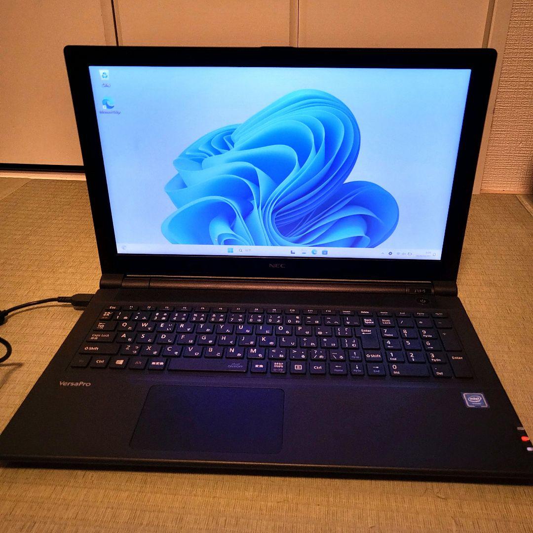 Win11+Office2024認証済/NEC/メモリ8GB/即使用可