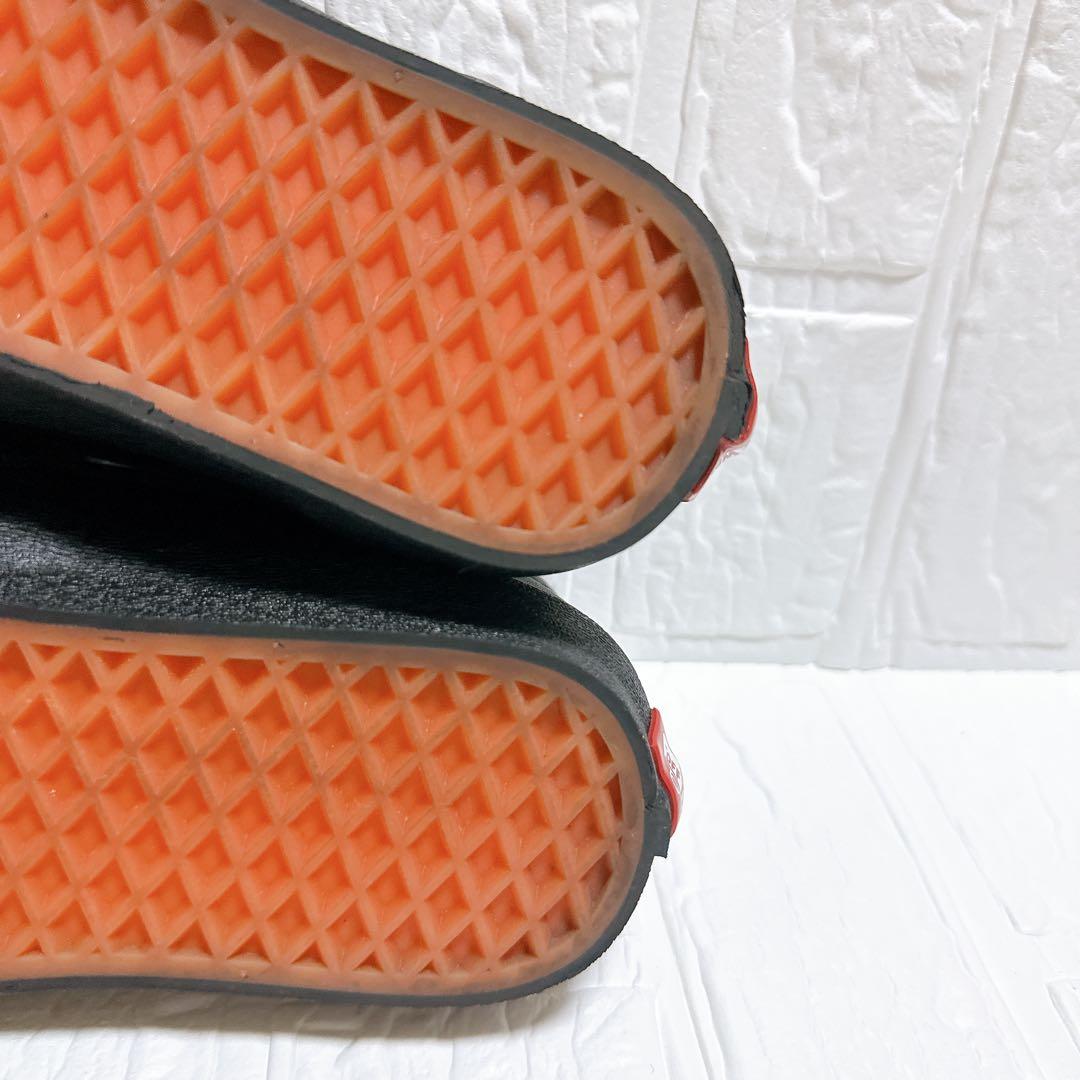 【美品】VANS V196CF CN LOAFER 本革 24㌢ 黒 2WAY