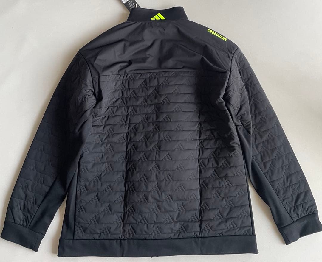 新品タグ付⛳️定価19800円　アディダスゴルフ　中わたロゴキルトジャケット　XL