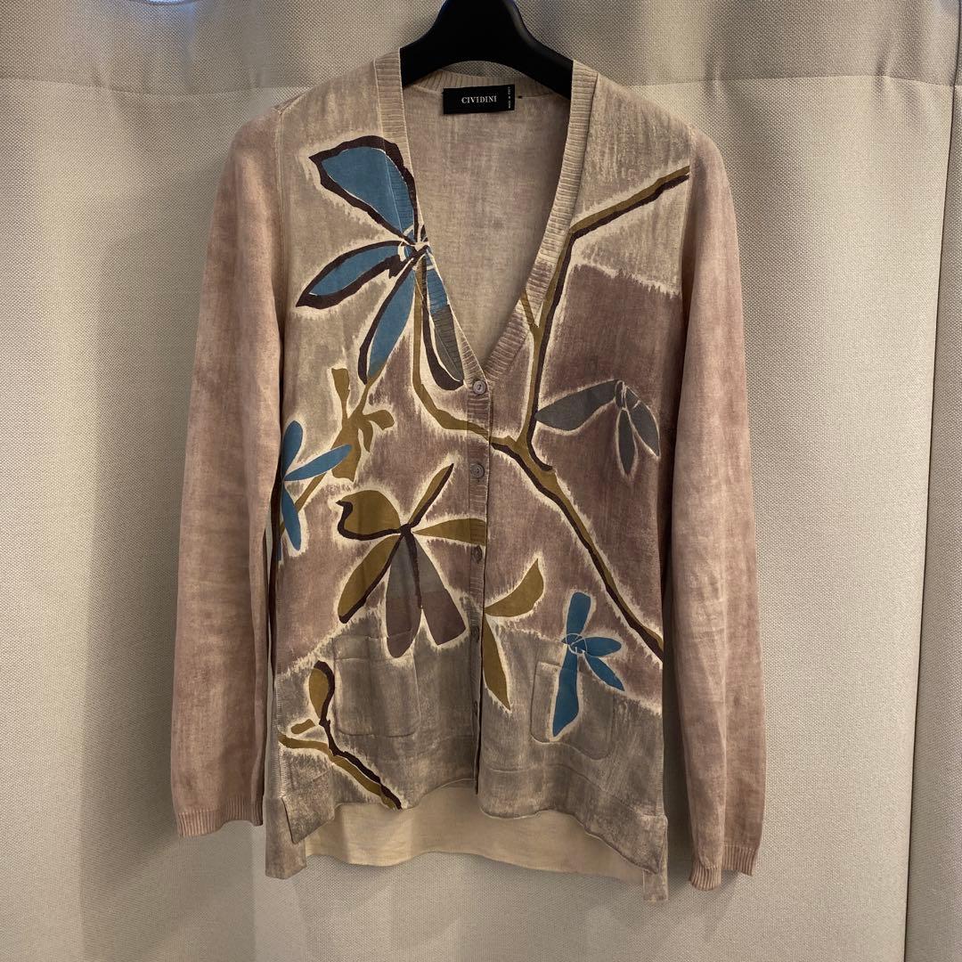 イタリア製 CIVIDINI チヴィディーニ シルクカシミヤカーディガン三崎商事