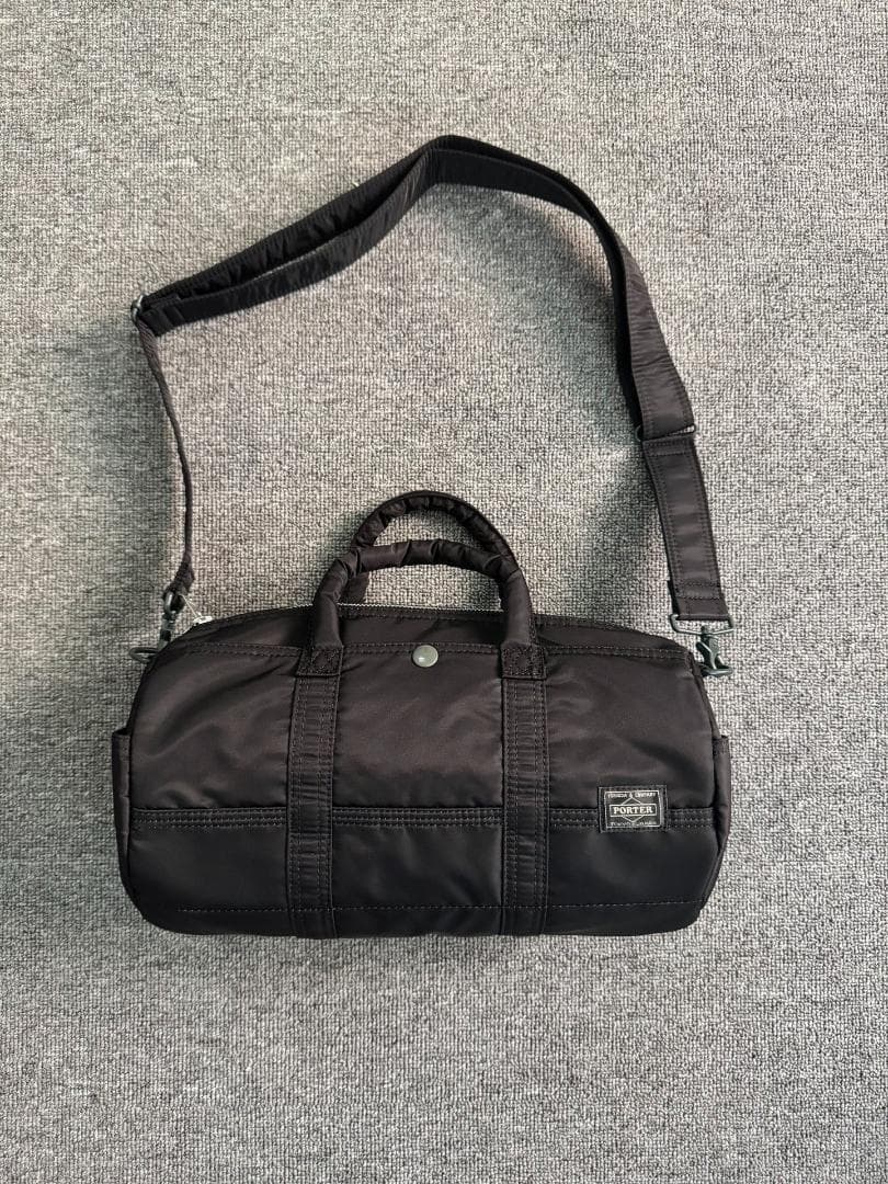 PORTER タンカー ミニボストン ブラック