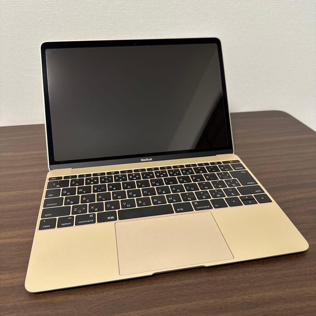 【中古】Apple MacBook Early2015ゴールド 12インチ