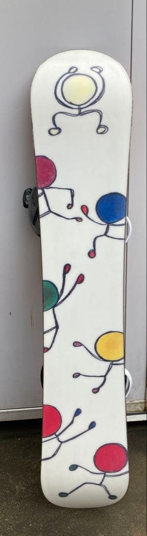 ハート柄スノーボードとビンディングのセット サイズ　138cm