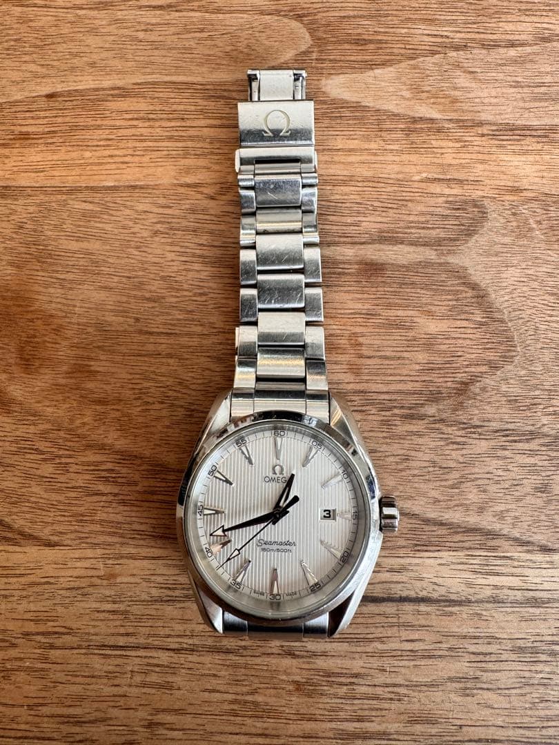 OMEGA Seamaster Aqua Terra 150M 電池交換済