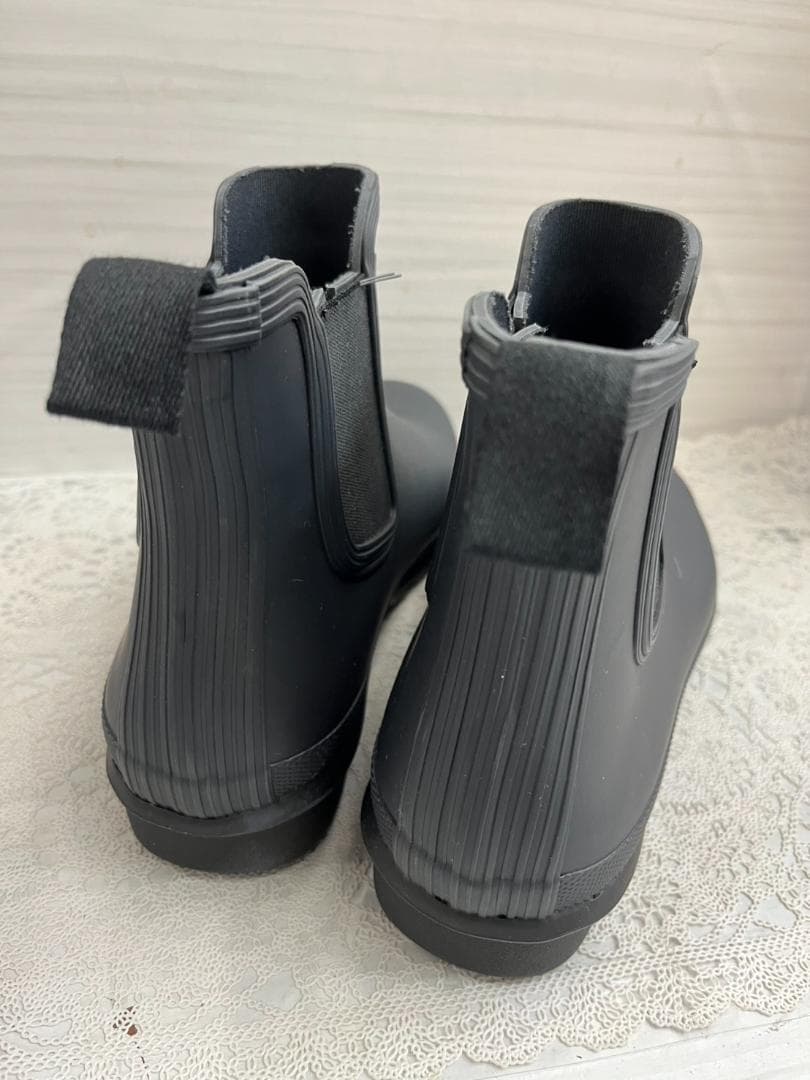 ★新品・未使用品★HUNTER　ハンター　レインブーツ　チェルシー　UK6