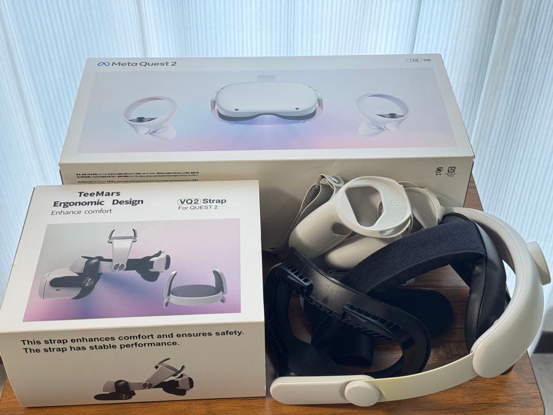 【美品】 quest 2 128GB 本体＋1.3万円相当ストラップ