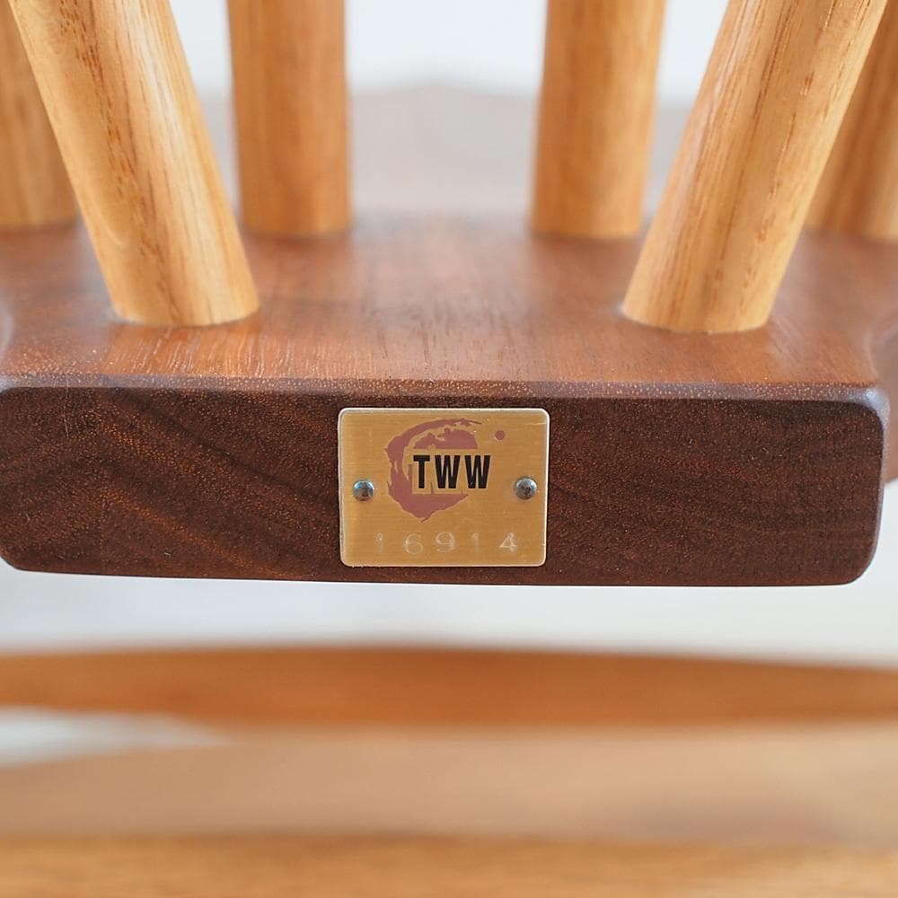 美品 高山ウッドワークス ウォールナット材×オーク材 パーソナルチェア 28万