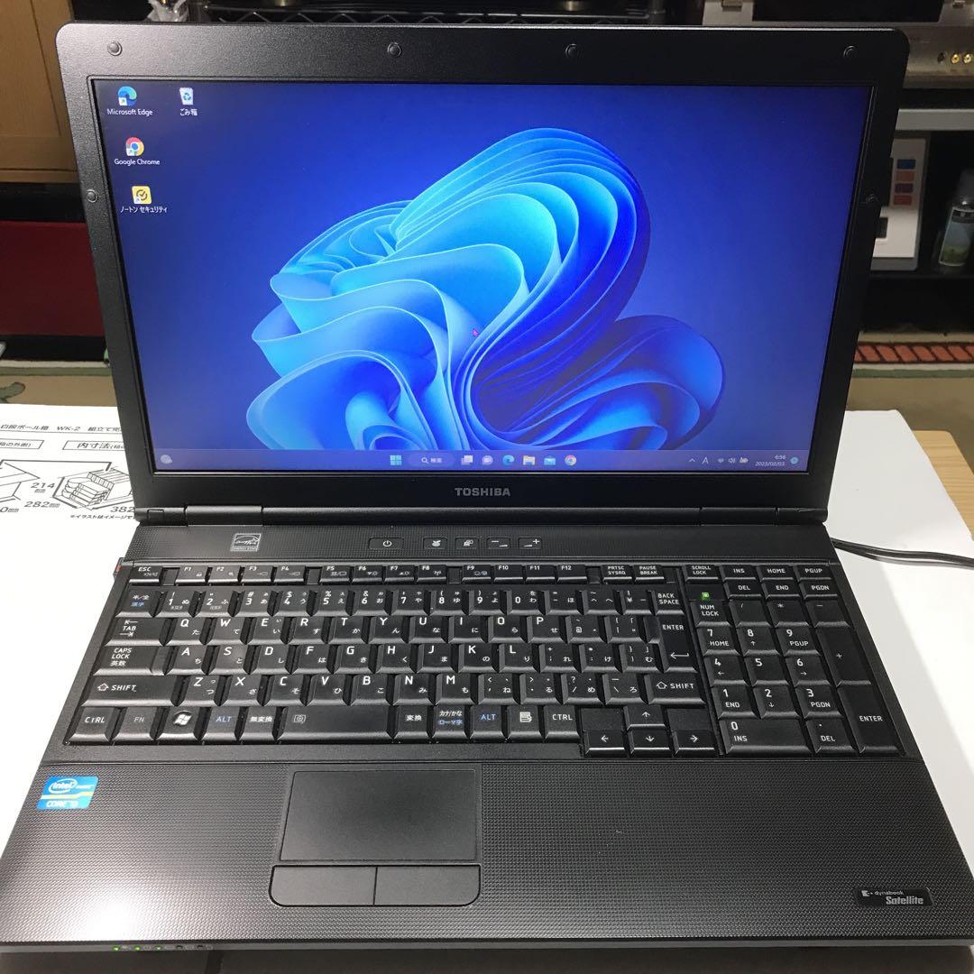 Windowsノート本体 TOSHIBA dayna book Windows 11 pro 64