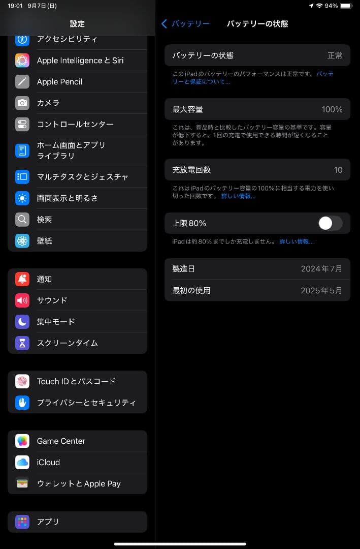 iPad mini(A17pro) wifi 128GB スターライト