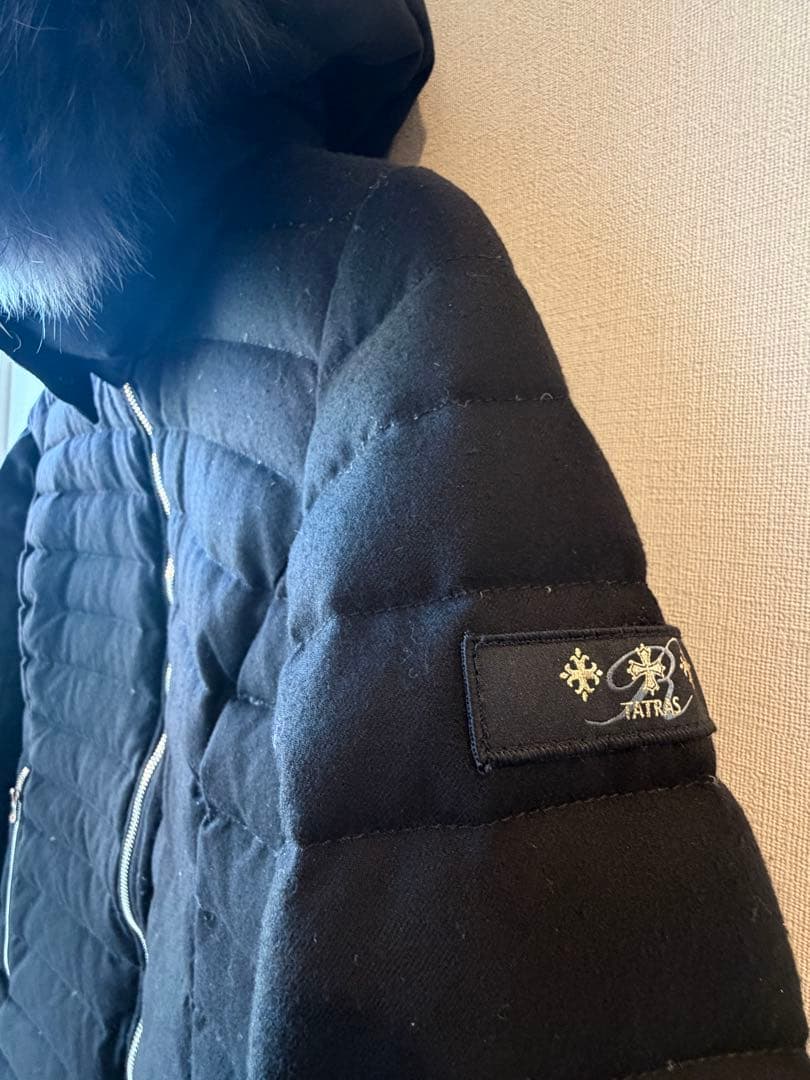TATRAS ブラック ダウンジャケット　2サイズ