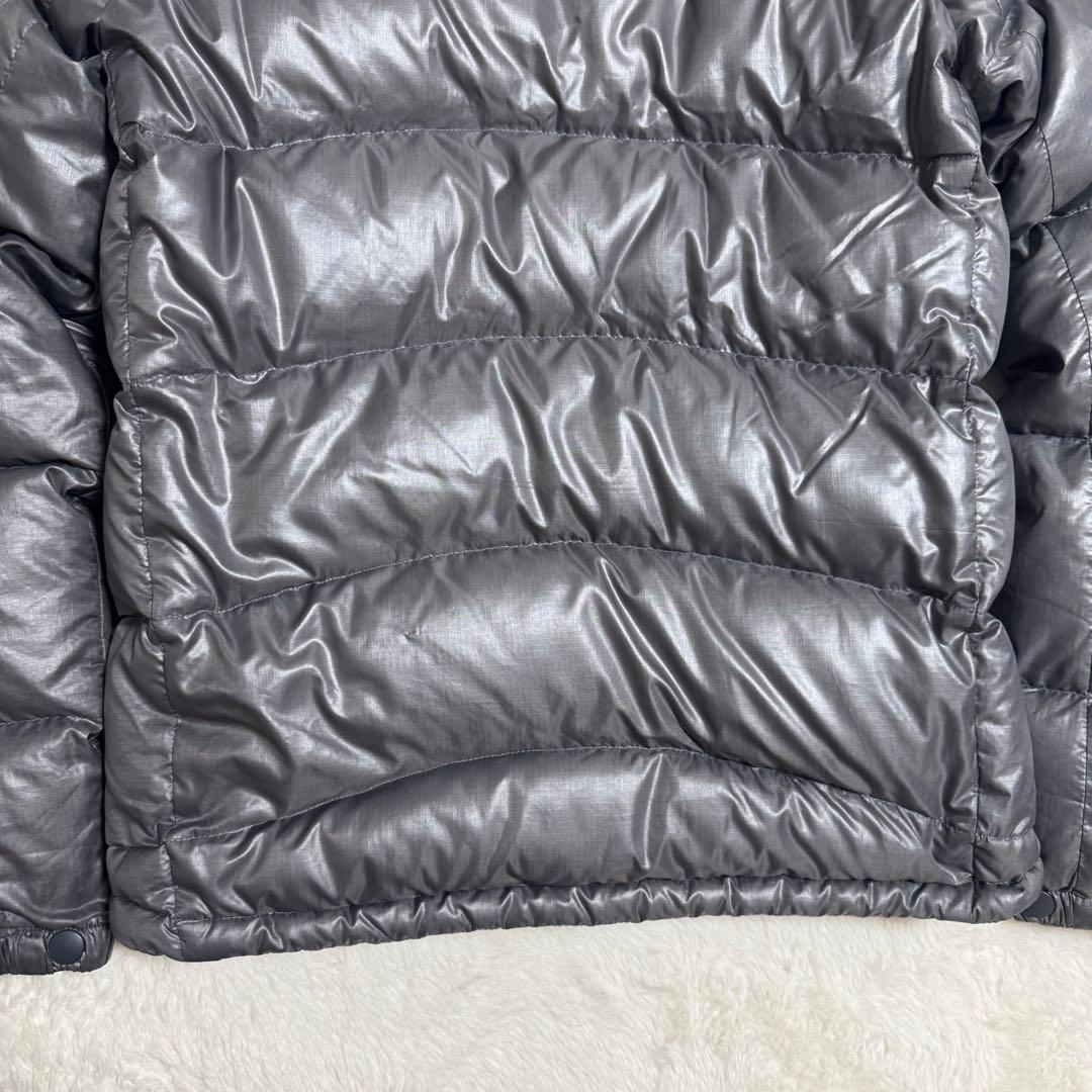 00s Marmot puffy jacket S銀短丈y2kドローコード
