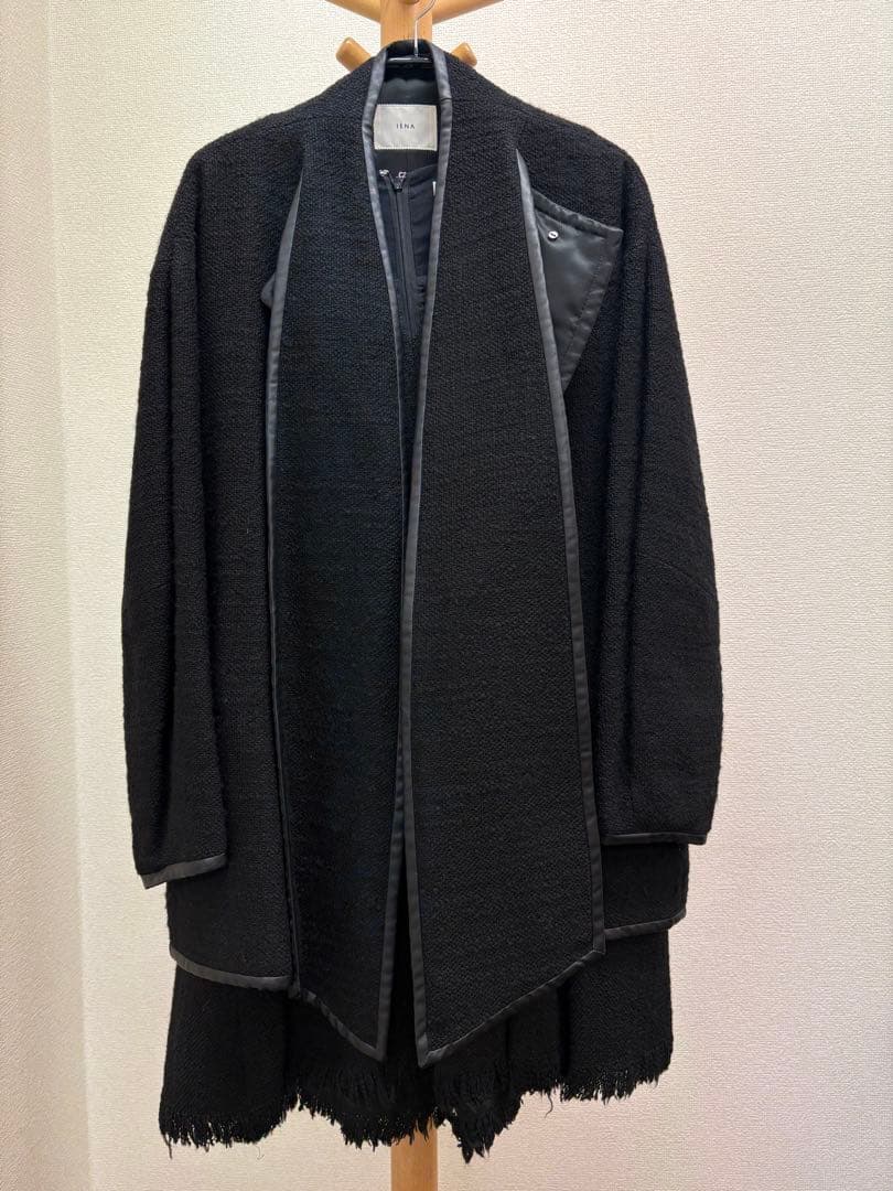 辻直子 × IENA【n】リボンツイードコート