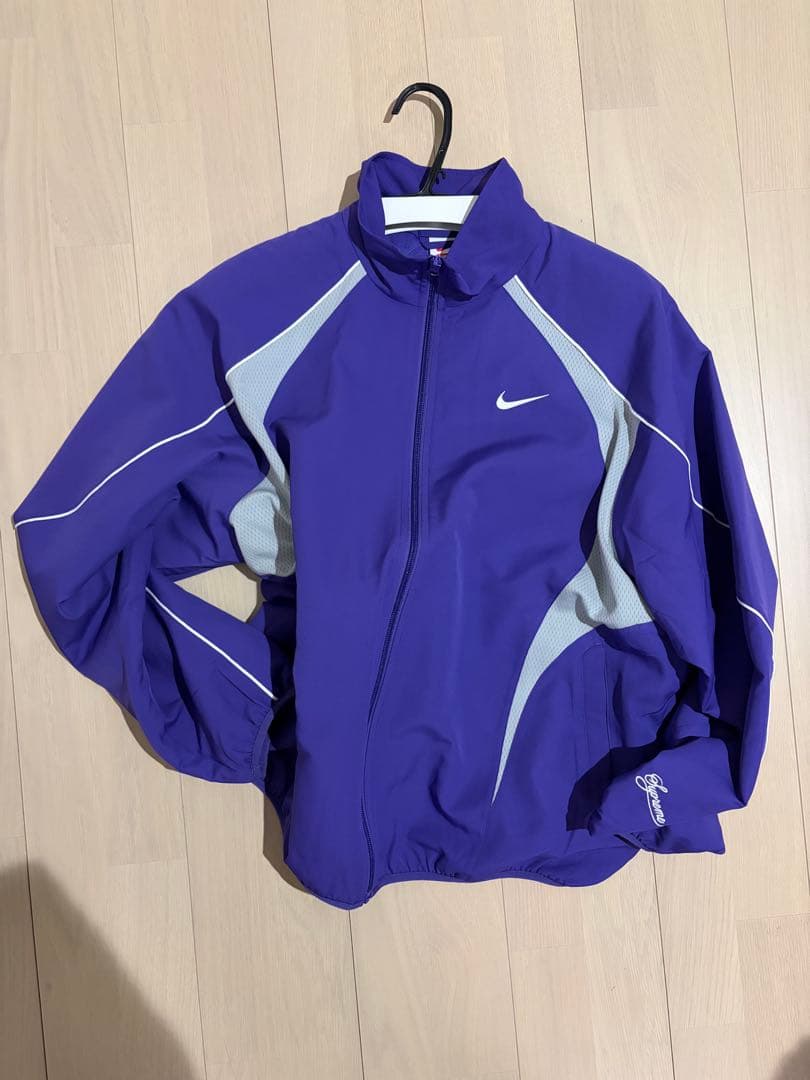 [今日まで]Supreme Nike Track Jacket パープル M