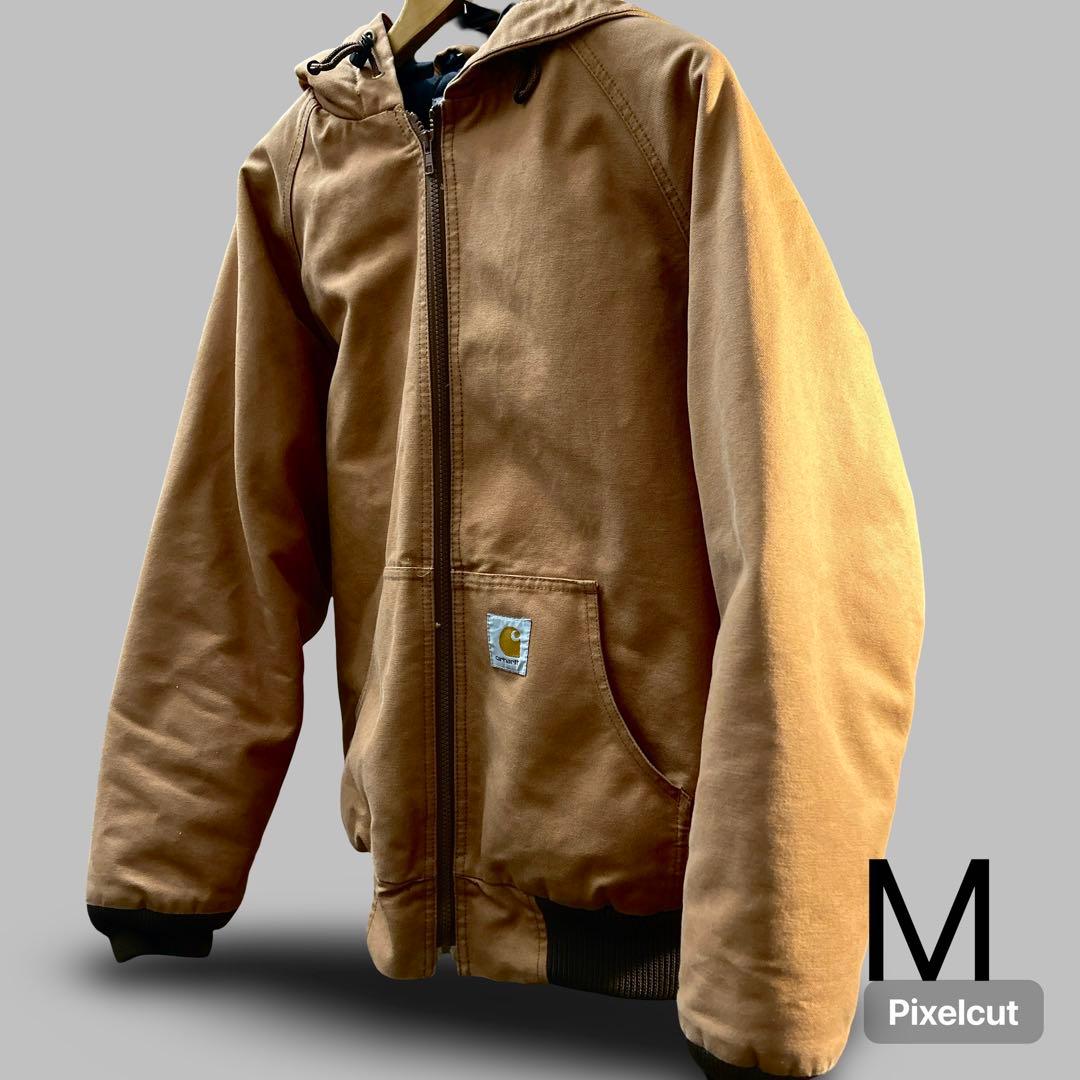 Carhartt ブラウンアクティブジャケット