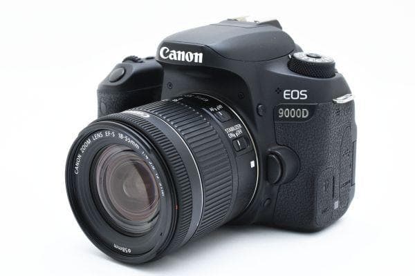 【美品】キャノン Canon EOS 9000D レンズキット SDカード付