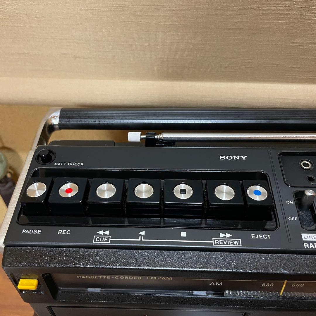 SONY／ラジカセ／CF-1980／メンテナンス済み／メンテセット／外装美品