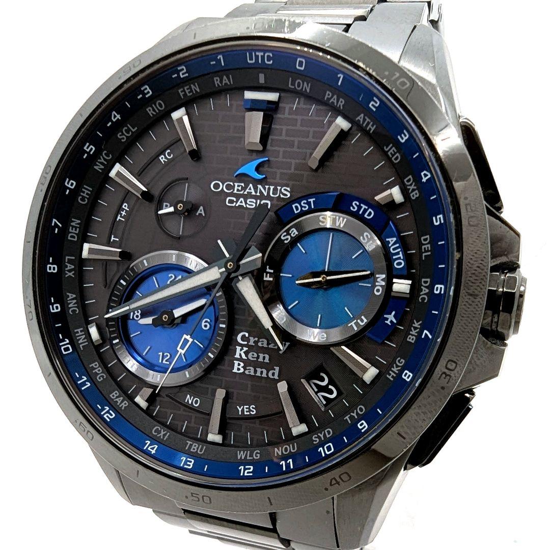 【箱 保 コマ付 】CASIO オシアナス CRAZY KEN BAND モデル