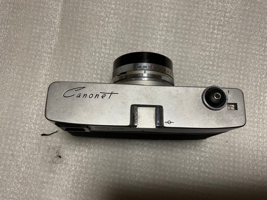 CANON／canonet。ケース付き　レトロカメラ　一眼レフ。日本製。