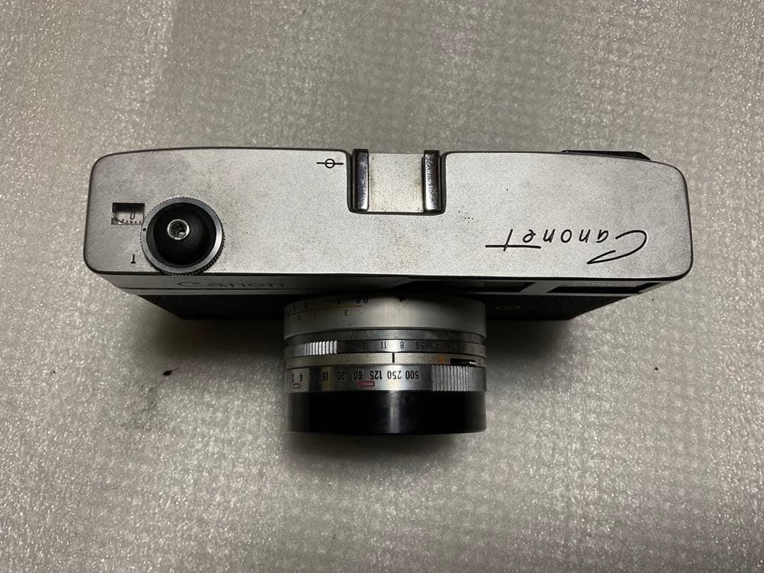 CANON／canonet。ケース付き　レトロカメラ　一眼レフ。日本製。