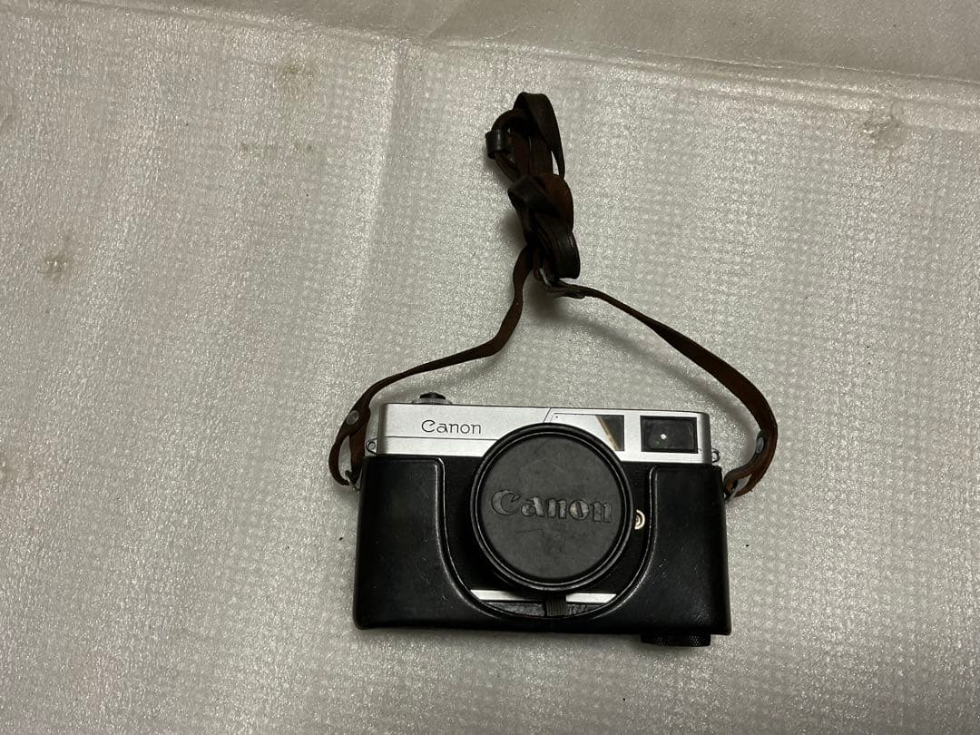 CANON／canonet。ケース付き　レトロカメラ　一眼レフ。日本製。