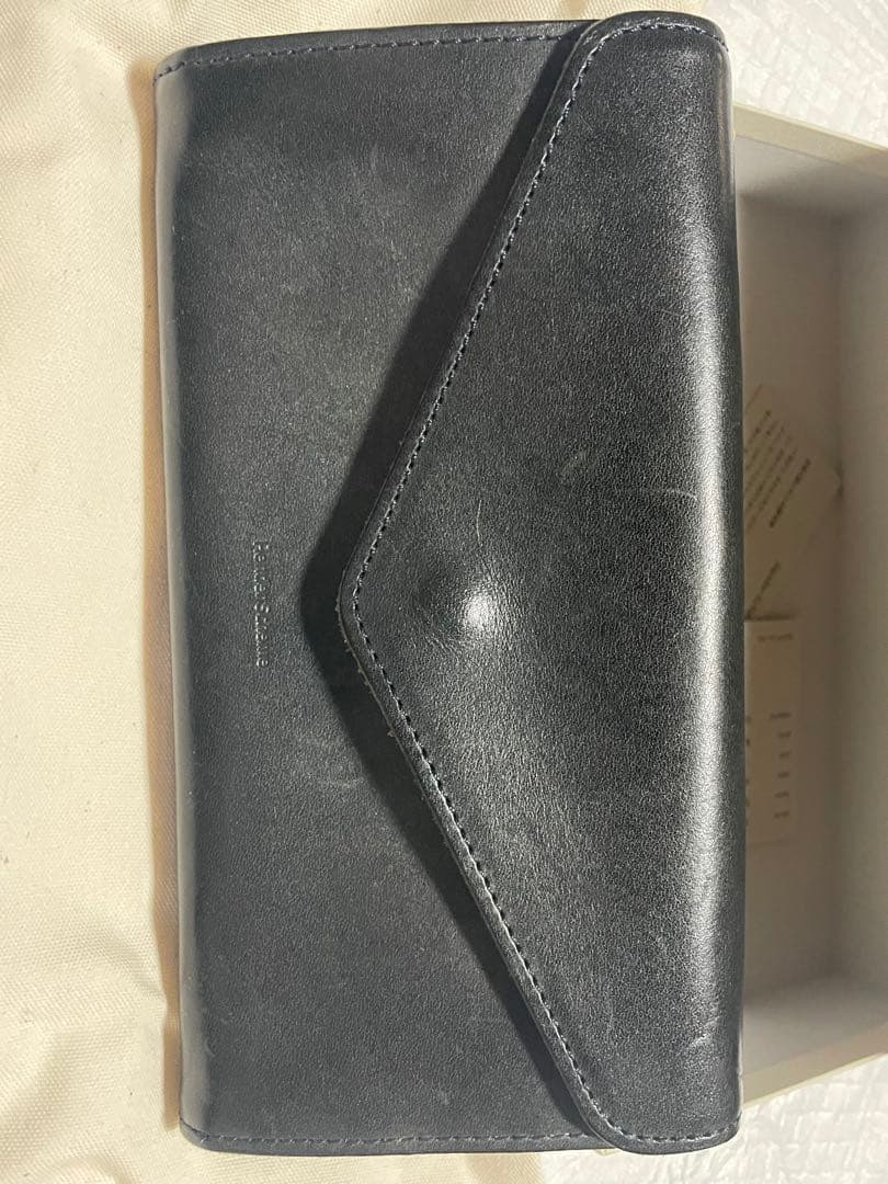 hender scheme長財布 ネイビー