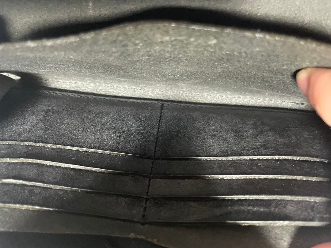 hender scheme長財布 ネイビー