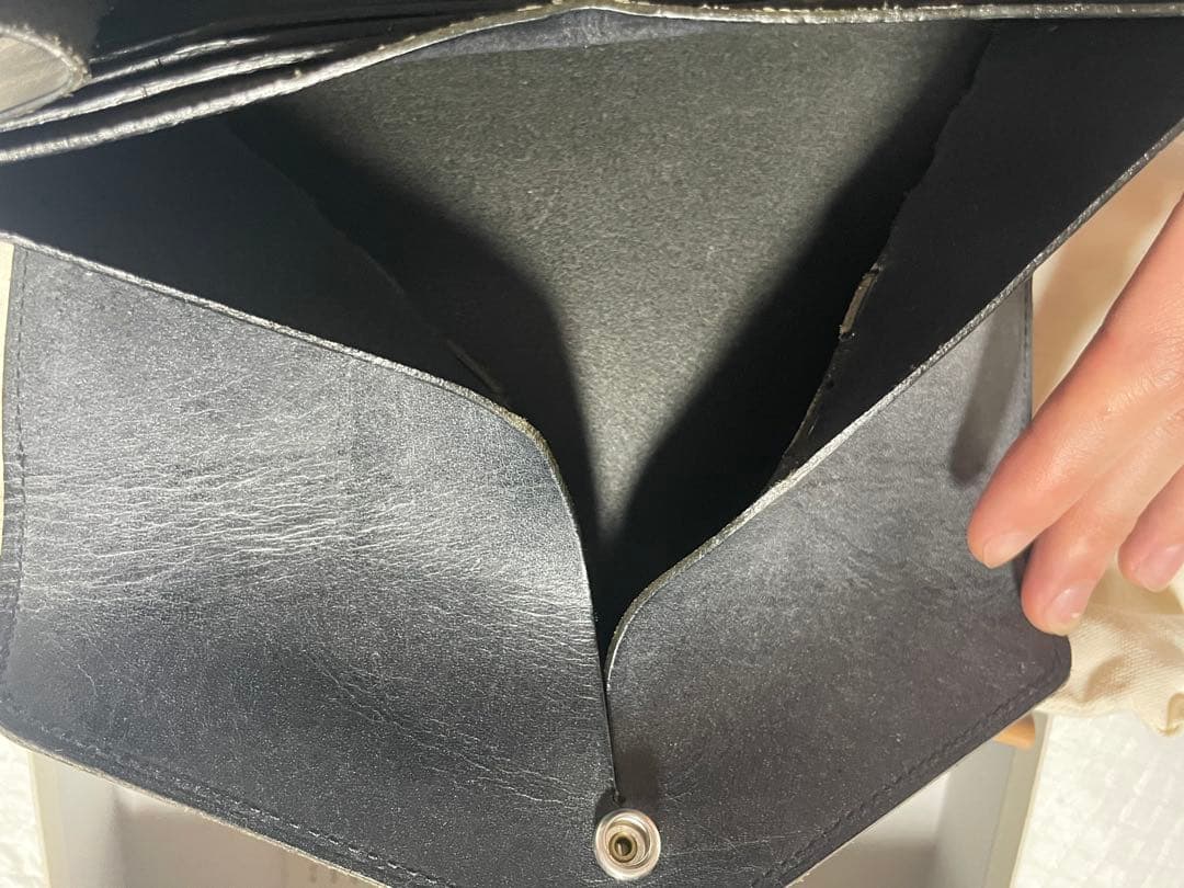 hender scheme長財布 ネイビー