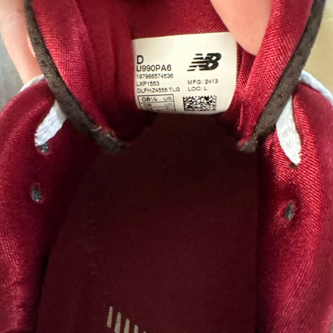 ニューバランス 990V6 \"パリ\"(U990PA6)