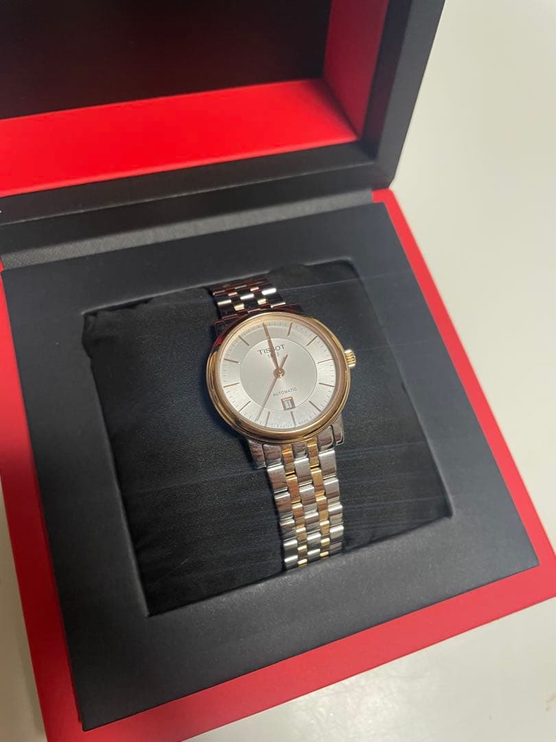 TISSOT クォーツ時計 シルバー/ゴールド