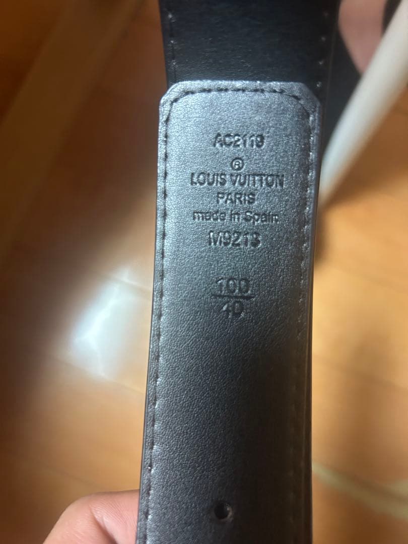 Louis Vuitton モノグラムレザーベルト