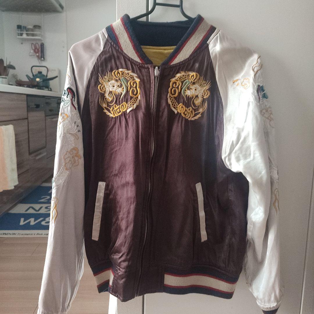 ホノルル刺繍スカジャン