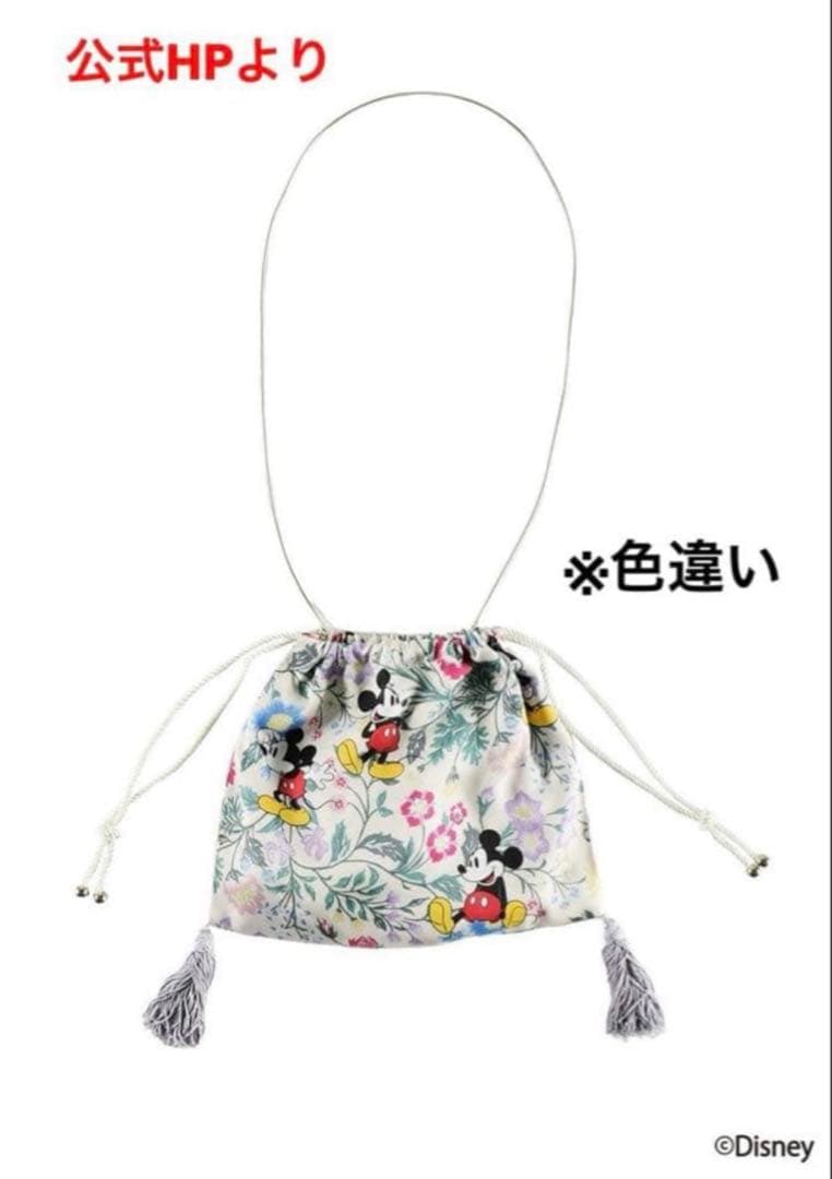 【未使用】ケイタマルヤマ Disney Collection Print 巾着