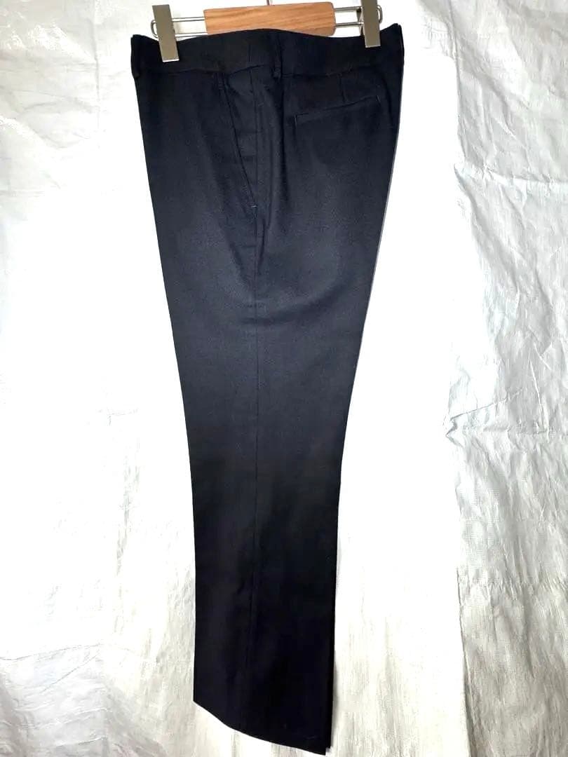 アオキ　レミュー　ネイビー　パンツスーツ　3L セットアップ　ウール88% 冬